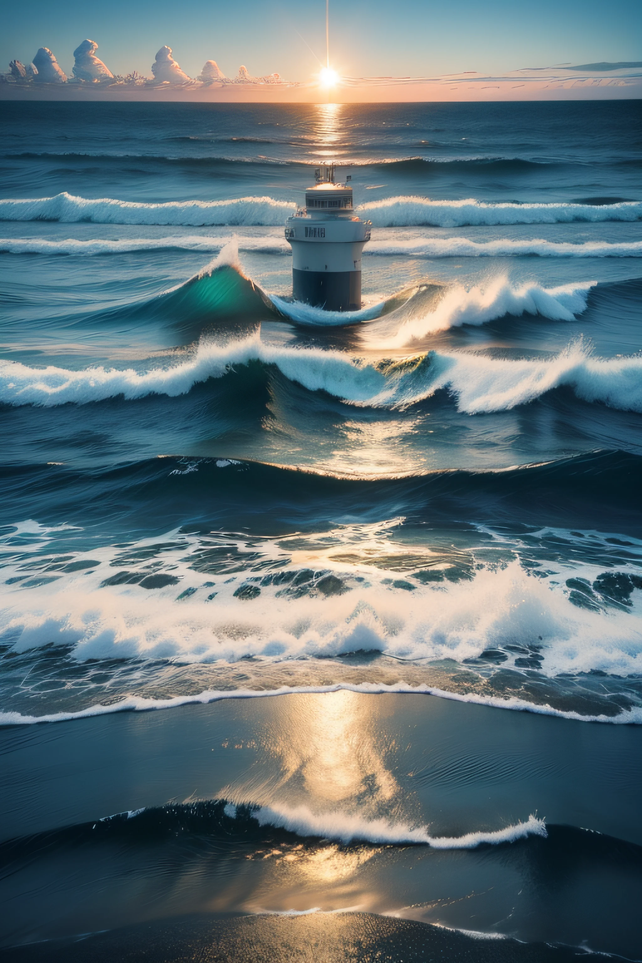 the ocean，Nuclear contamination，enviroment，Vast