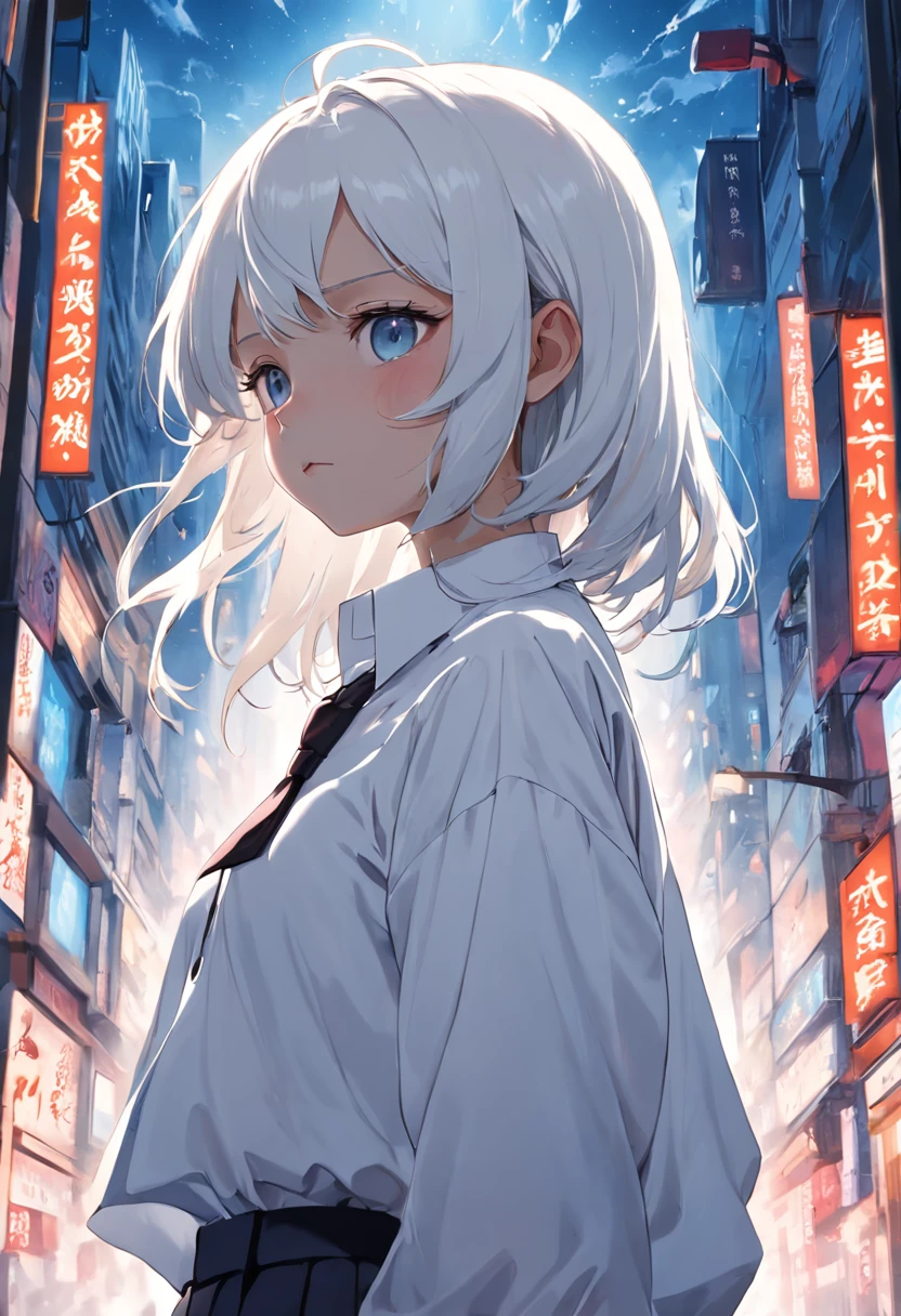Pure white shirt,Minimalist department,boy