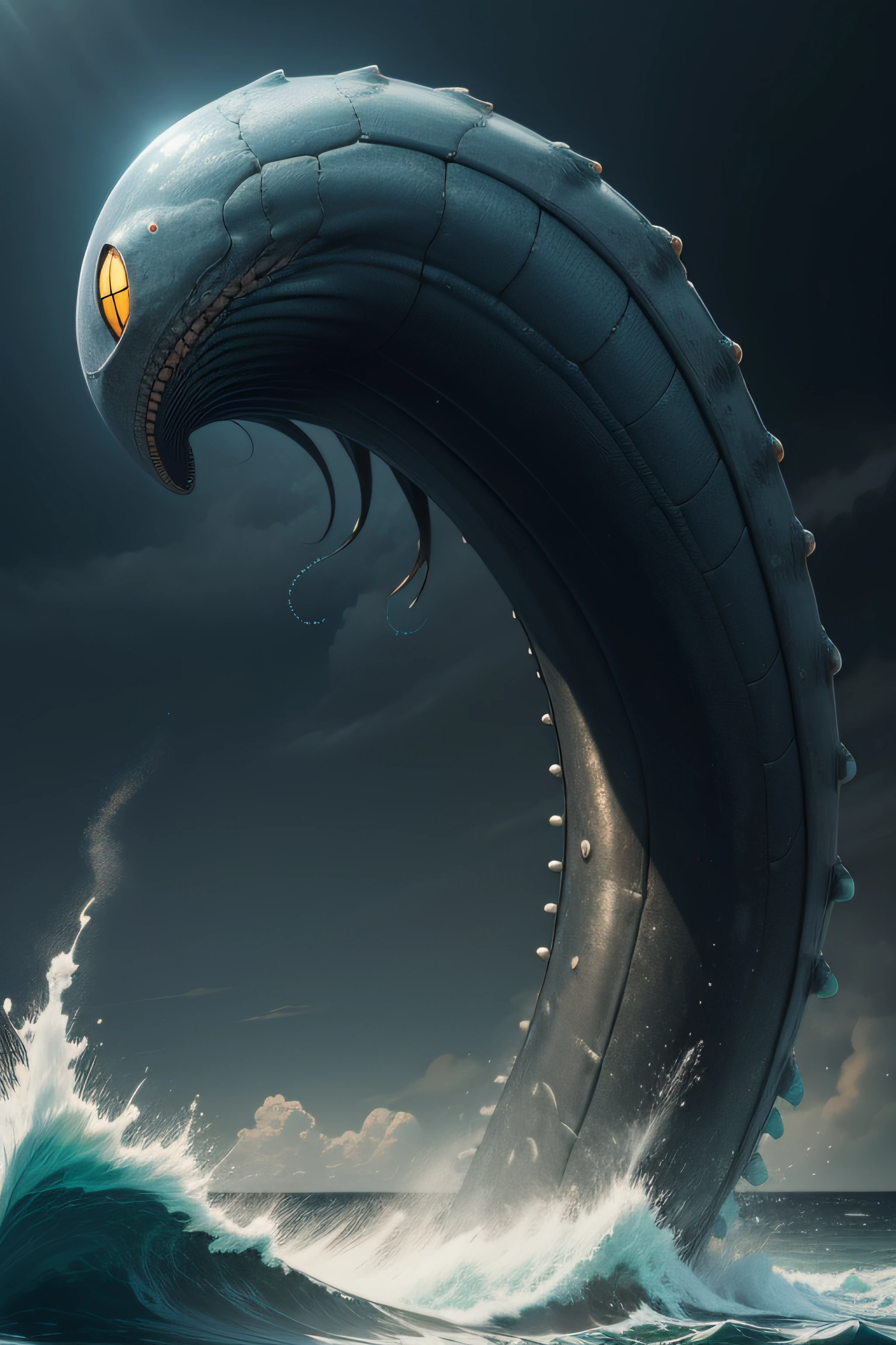 Nuclear contamination,the sea,Mutated sea creatures,vastness