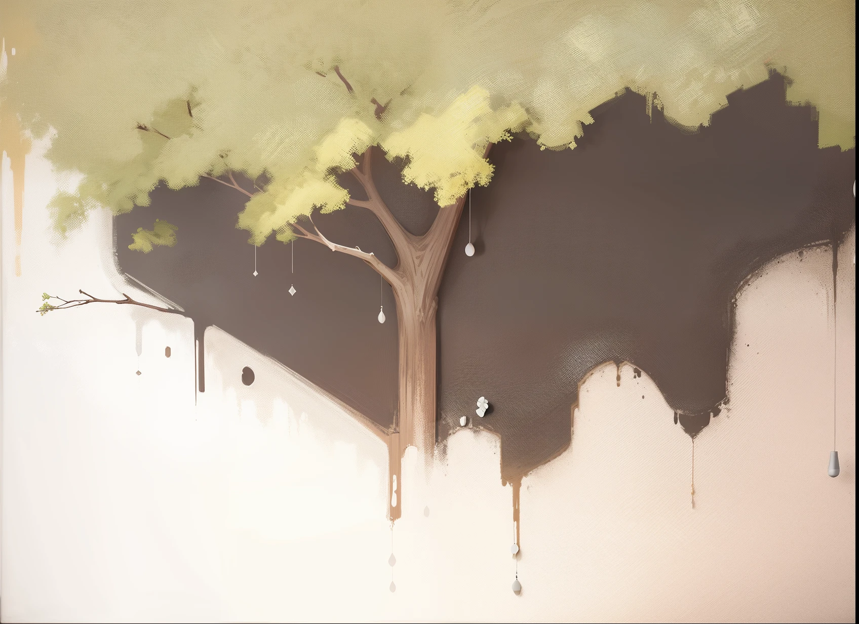 modernsimplicity,Living room decoration painting,,Small fresh combination painting,Advancedsense,lichen