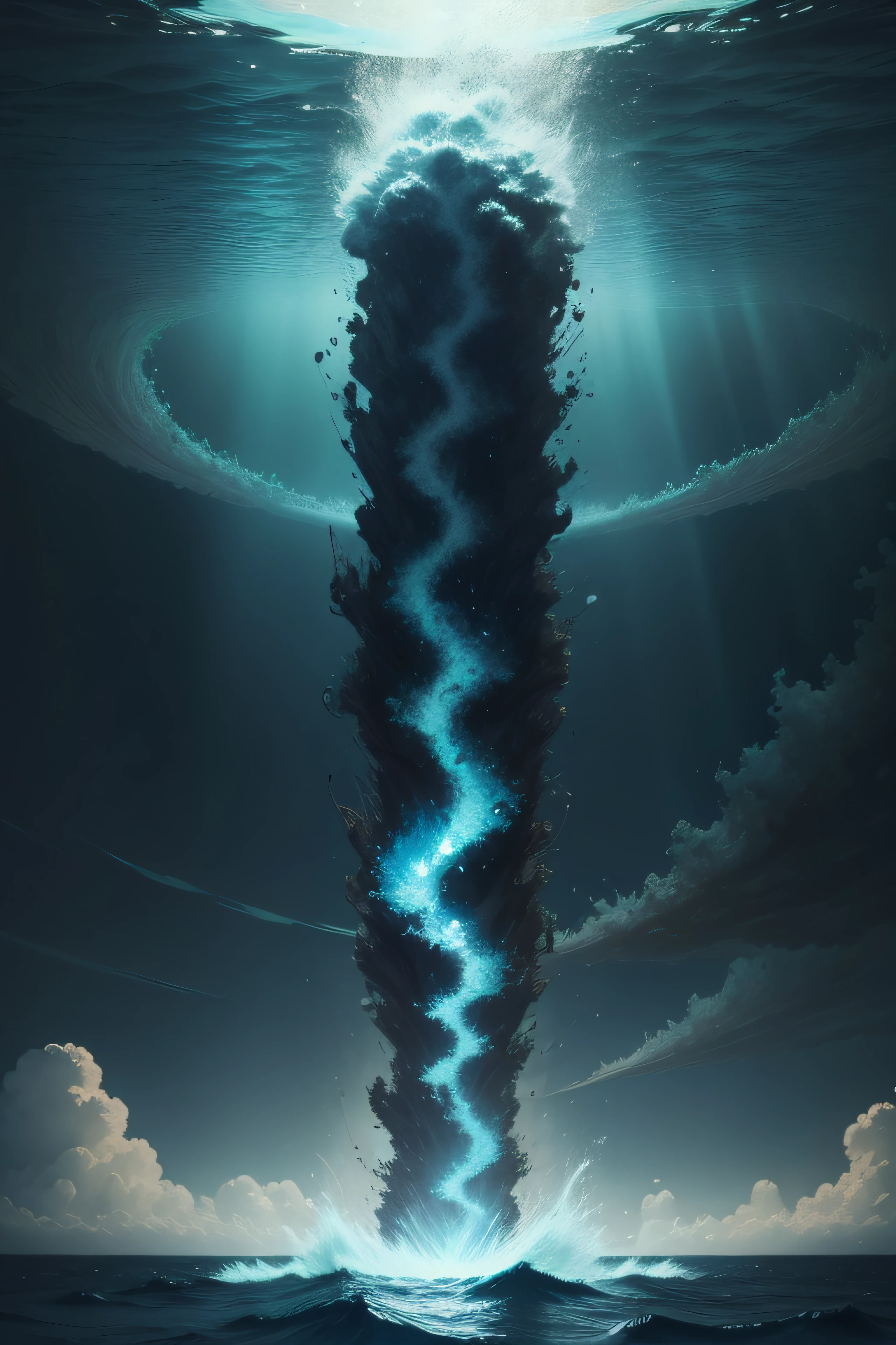 Nuclear contamination，the sea，Mutated sea creatures，vastness