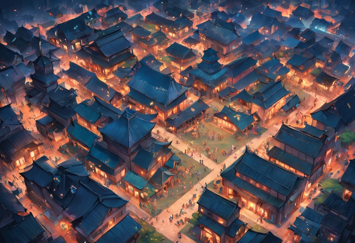 strategy game style {prompt} . overhead view, detailed map, units, reminiscent of real-time strategy video games