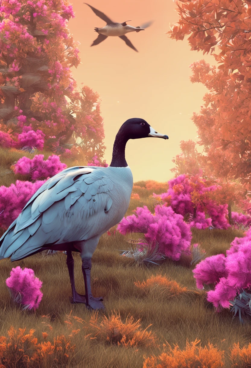 It's 5 geese
