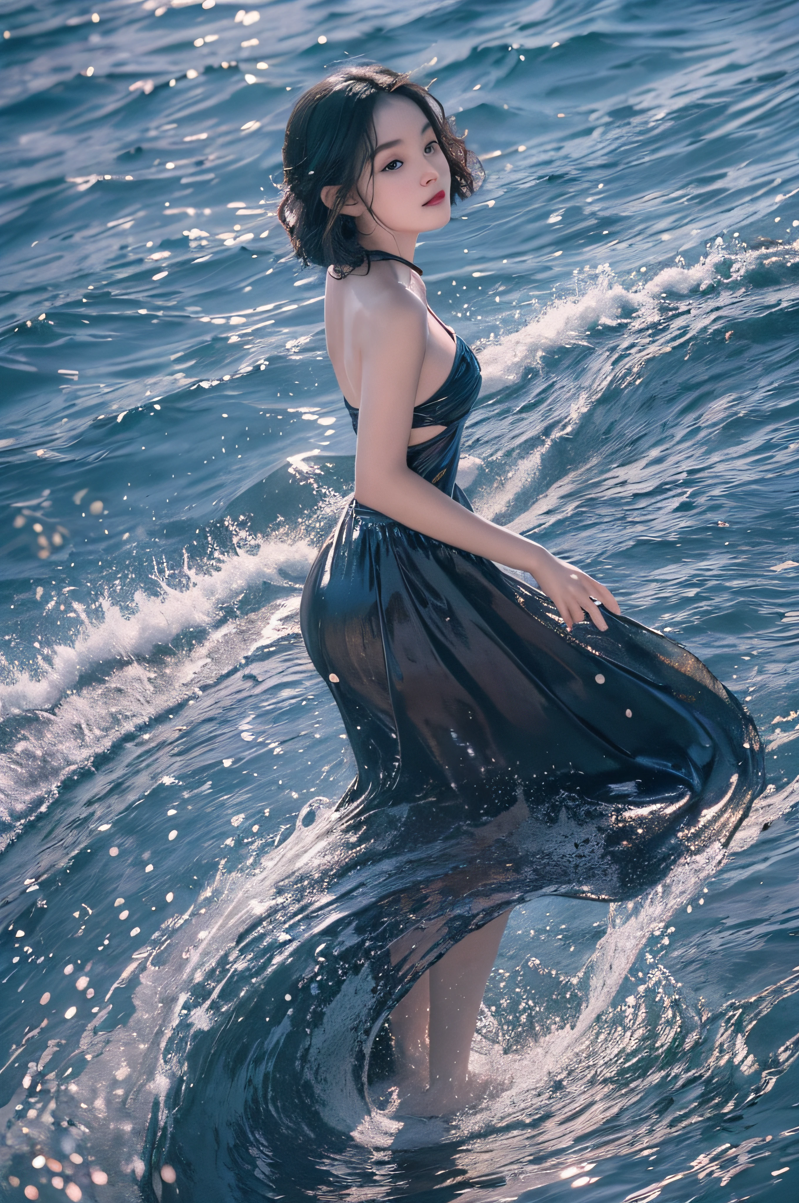 Girl Walking On Sunken Railroad Tracks By Water、In the summer light、inspired by Katsushika Hokusai、Girl in red yukata letting sunlight through、With feelings of embarrassment and joy、Beautiful Japan girl dancing、Young Face、solo women、The body and skin are reflecting light、Best High Quality Images、masterpiece、(top-quality:1.37),(realisitic,Photorealsitic:1.2),Ray traching,Realistic lighting,(illuminations,Glow),((film grains:1.37)),(Exquisite details and textures:1.2),(8K分辨率:1.2),(ultra -detail:1.2),(Sharp Focus 1.2),(Raw photography:1.0),(ulzzang -6500-v1.1:1.2),(Beautiful Detail Face), Detailed black hair、Random Hair Styles)、Facial light、(ciinematic light)、Shade、Back lighting、Where fluid dynamics meets musical harmony, A symphony of mathematical elegance and creative expression emerges. Imagine a fluid journey, Particle Dance by Space and Time. farewell、Translate this fluid ballet into the language of music.
Imagine a gentle flow, Its ripples, Similar to the soft chords of a piano. When streams converge, It forms a complex pattern, Reminiscent of a harmonious melody. These patterns, Painted by graceful strokes of nature, Share intimacy with the notes and chords that make up a musical masterpiece.
In the field of mathematics, The Navier-Stokes equation is、Guides the choreography of fluids, As scales guide the composer's hand. The velocity of the fluid will be the tempo of our symphony, That viscosity shapes the tone of each instrument.. Flow interaction is、Reflects the harmonious interplay of musical voices, Making crescendo and diminuendo moments.
A journey from the world of sound to the world of vision, The artistry of Leonardo da Vinci, Fusion of science and imagination. With his strokes, Echoes of fluid motion are found, As if the river in his picture flows with the same grace as the river in our equation. The gentle gradation of his landscape is、Sing like rising and falling sounds.
