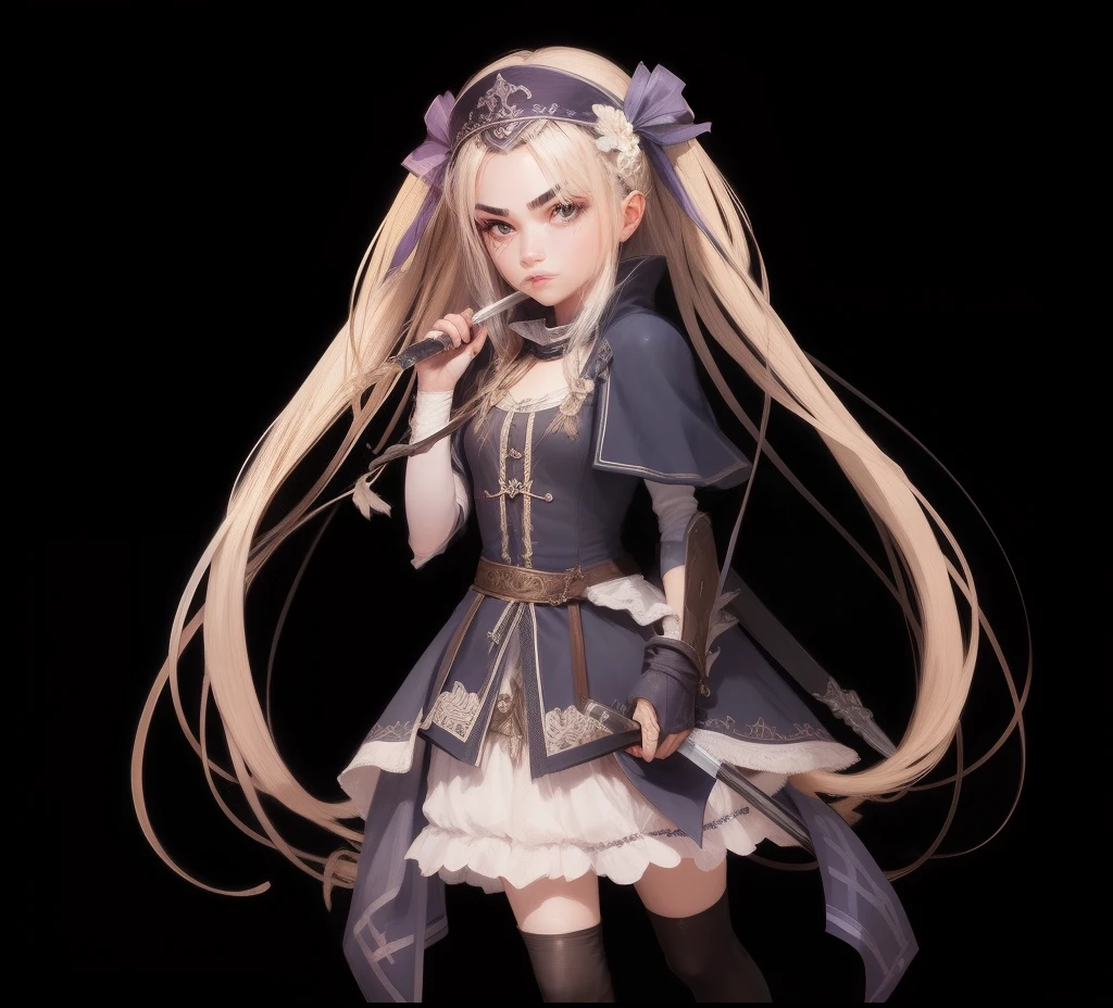 Greek nose,Sword eyebrows