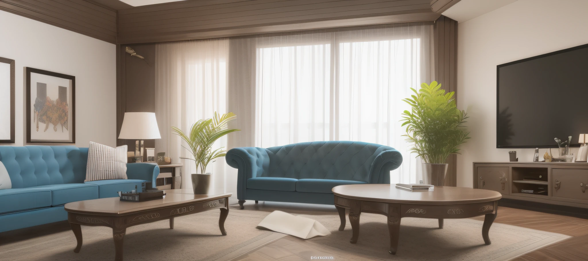 arafed view of a living room with a couch, chair, ottoman, and a coffee table, concept eclectic, in style of 3d render, living room, enscape render, detailed rendering, rendered in enscape, inspired by Emilio Grau Sala, furniture concept photo!!, digital render, interior design background, interior design living room, 3 d rendering