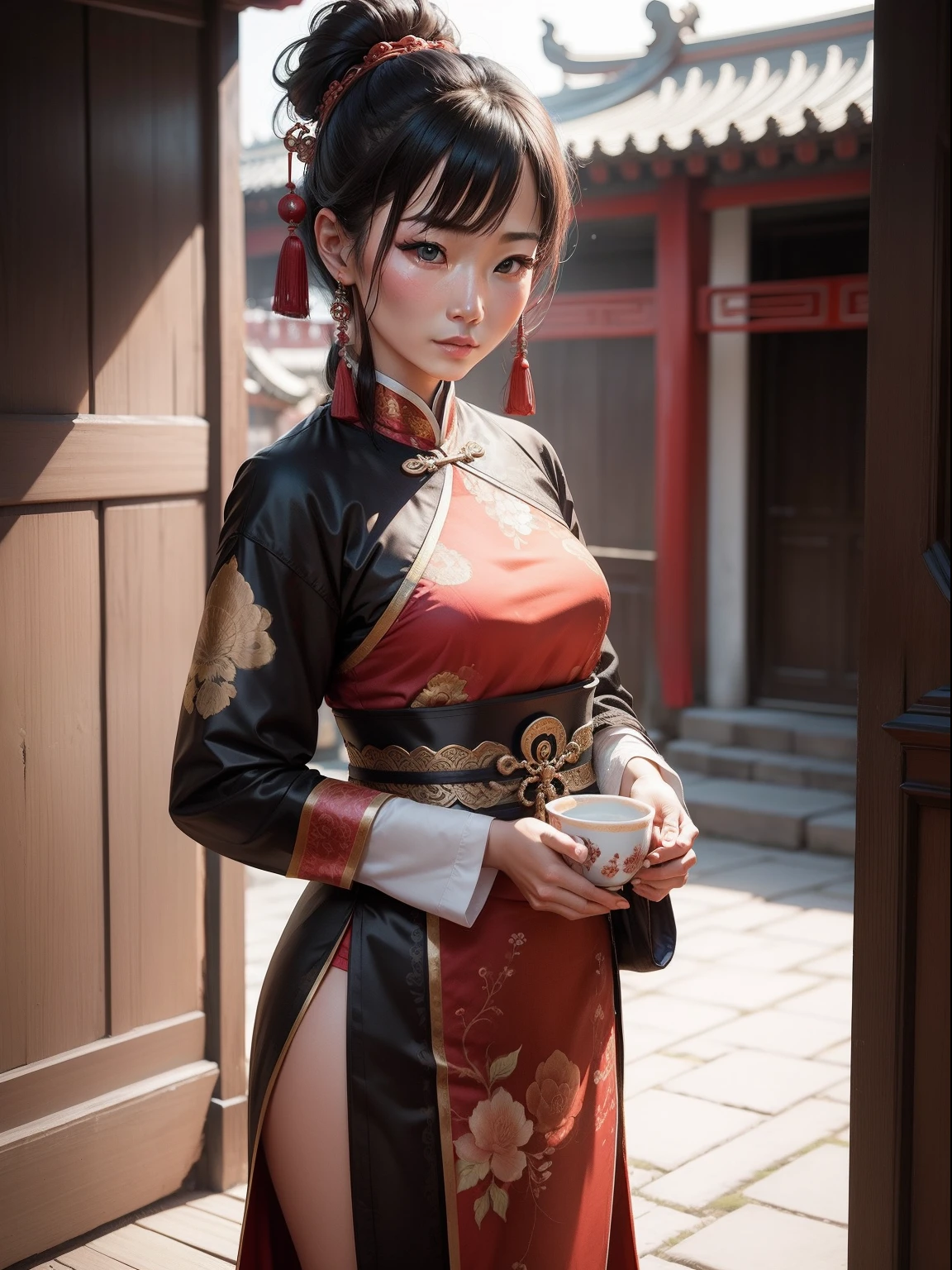 woman, China, ancient, traditional
