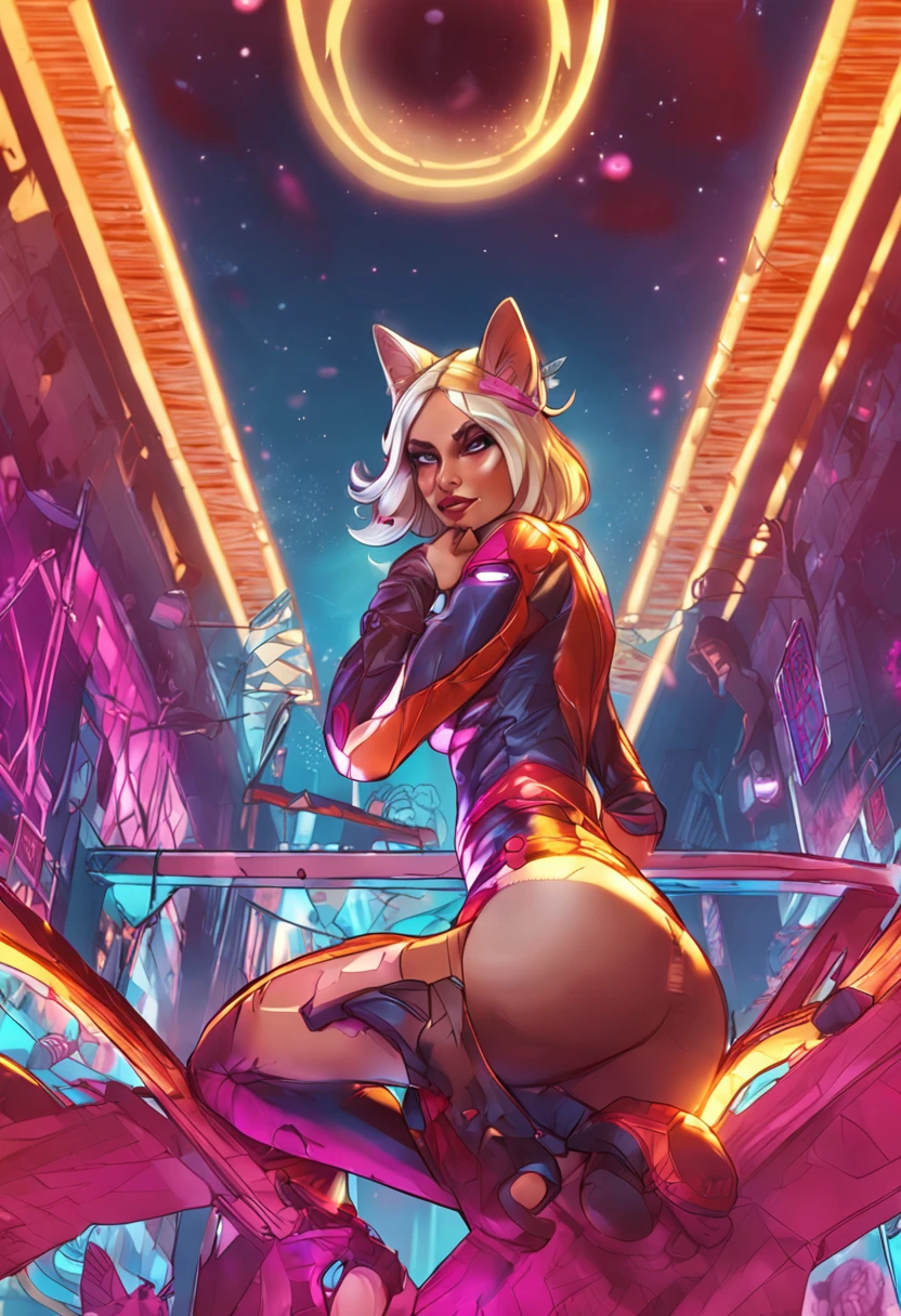 sexy hero female cat