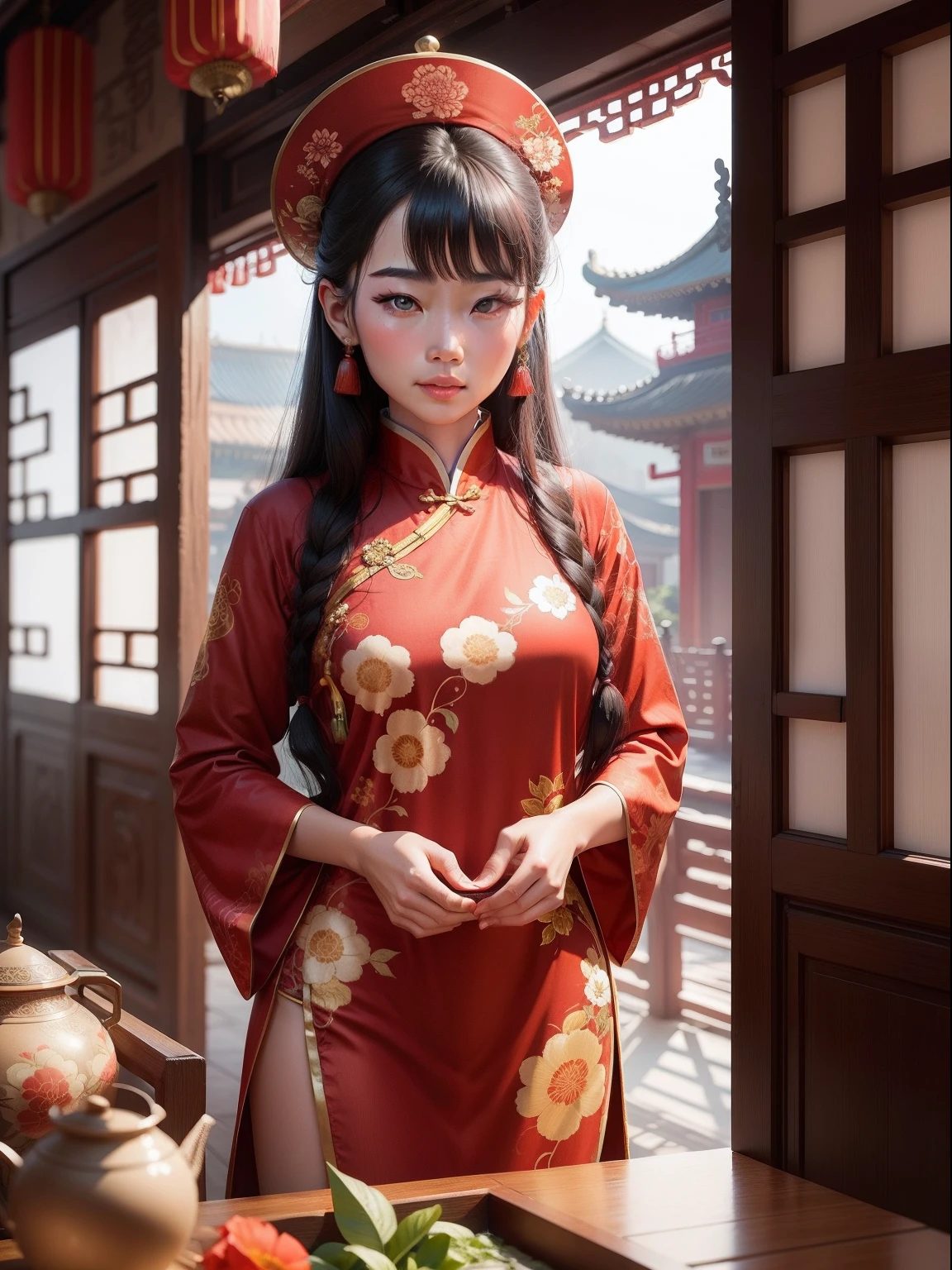 woman, China, ancient, traditional