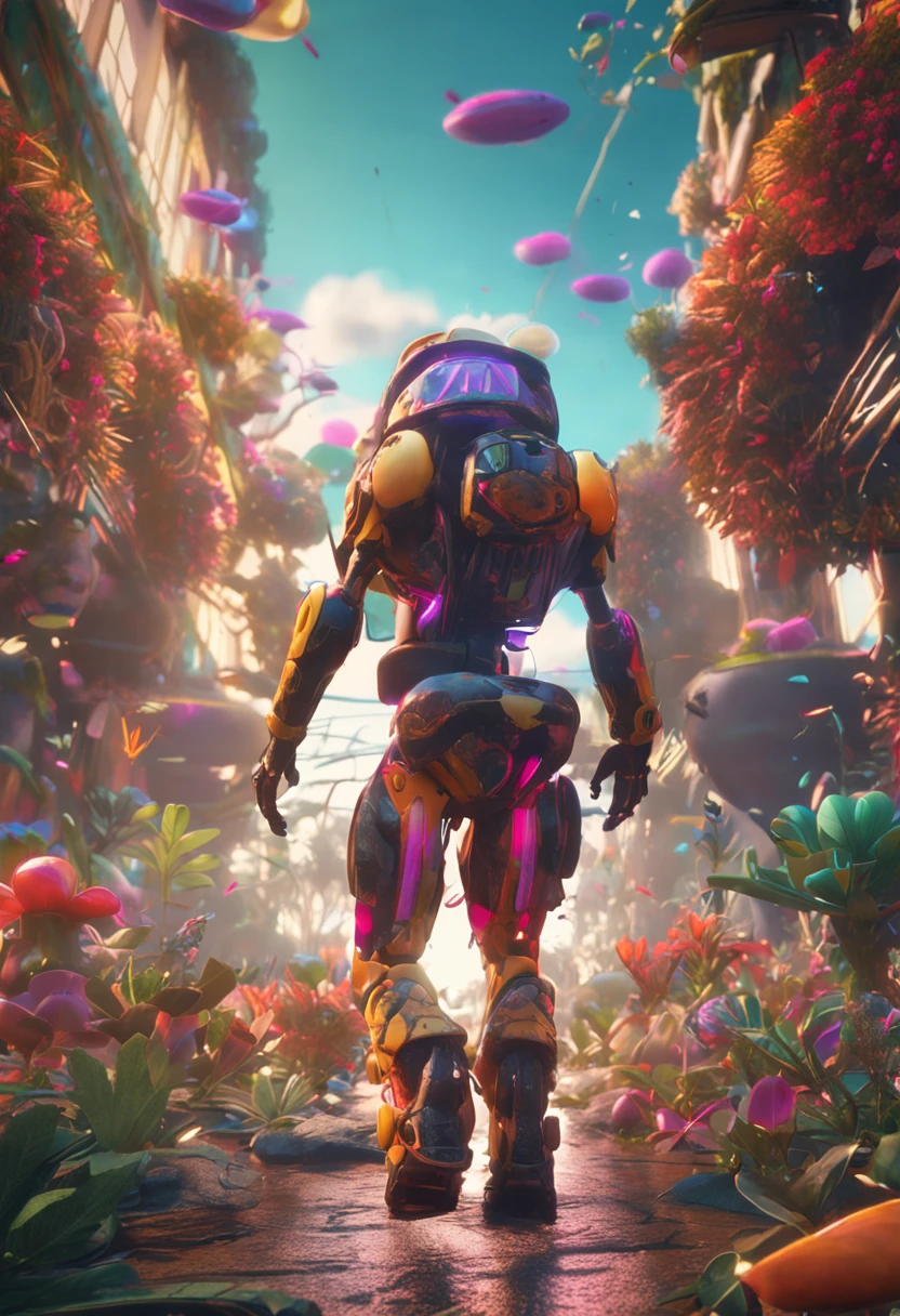 character made of weed, pot, action-pack, full-length, in action, high speed blur, whimsical magic, beautiful lighting, Cinematic, insane details, intricate details, beautifully color graded, Unreal Engine, creative, expressive, detailed, colorful, stylized anatomy, digital art, unique, well-developed concept, distinct personality, consistent style, HW*