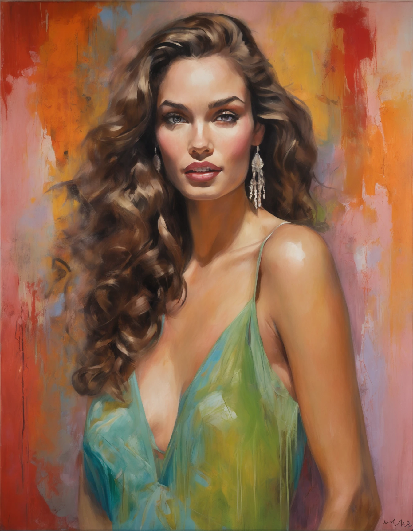 realistic, a beautiful 22-year-old Marilyn Monroe, flawless, pretty young woman exuding a graceful and alluring presence, pretty face, long burnt brown hair, big brown eyes, . Her figure is perfection, Happy face, Full buts, impressive emerald and diamond necklace, 8k resolution concept art portrait, (((long wavy hair)), (seductive lips:1.3), highly detailed face and skin texture, ((highly seductive)),