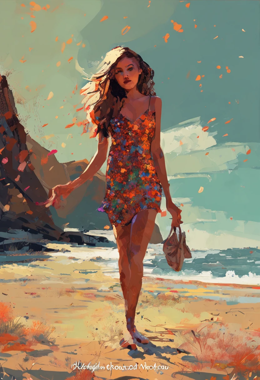 Cute little Spicegirl, Позирование viva, ((Arthur-Adams style)), Palette knife-oil painting, Detailed Illustration, ((Best Quality, tmasterpiece)), 極端なディテール, 8K