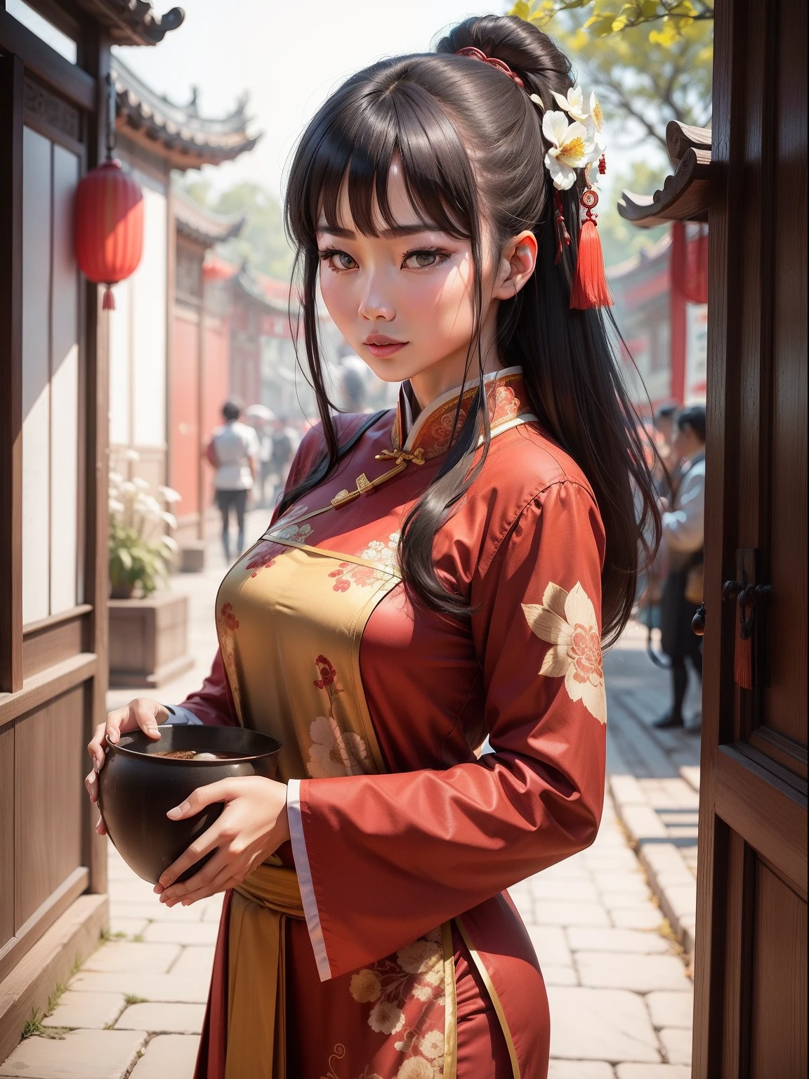 woman, China, ancient, traditional