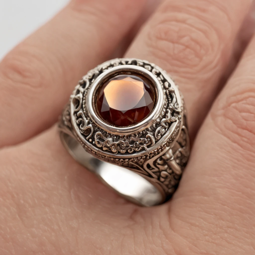 Supreme Ring,Imperial creatures,This is(Supreme Lord of the Rings:6.66),The magic pattern on it emits the light of the Tyndall effect,It shines with a noble golden glow throughout,The golden-red tone is filled with dark-style graphics