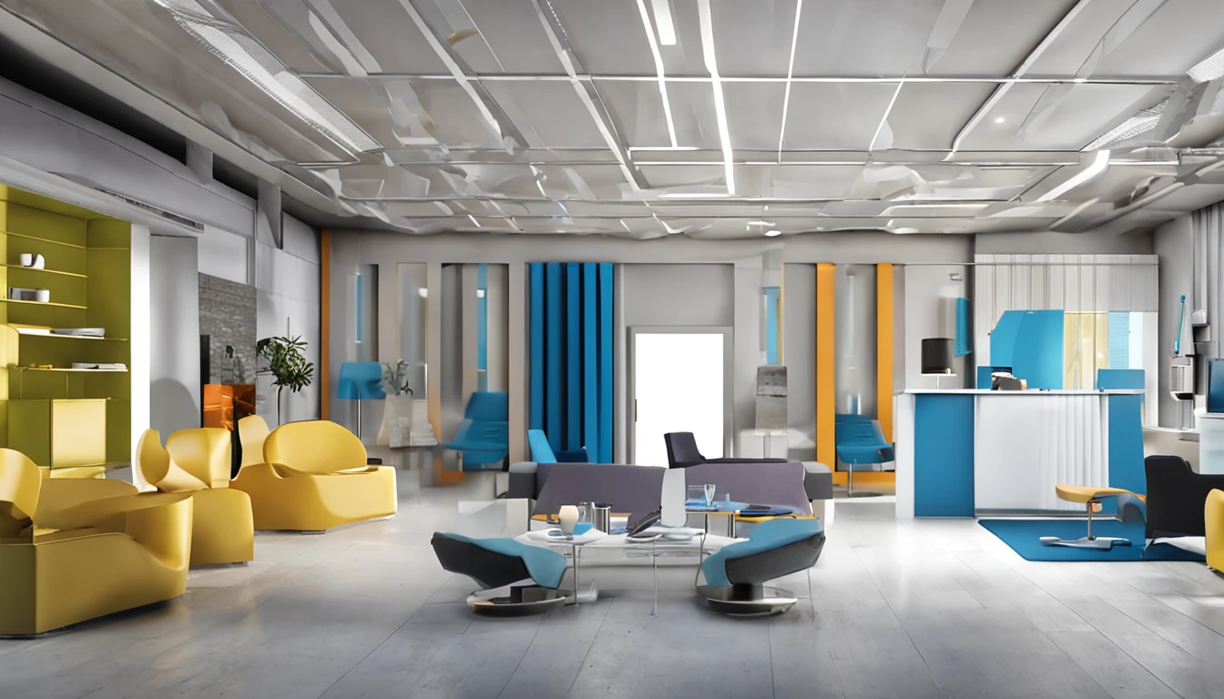 Microsoft Wind,magnifying glass,blue colors,Frosted glass,Indoor light,white backgrounid,C4D,Rich in detail