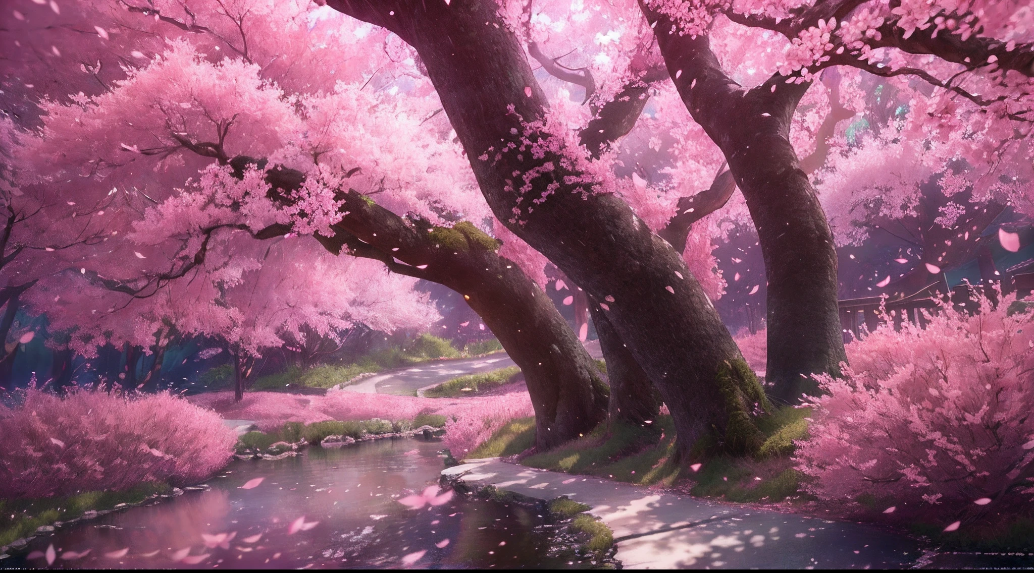 masterpiece, (photorealistic:1.4), best quality, beautiful lighting, realistic,  (extremely detailed CG unity 8k wallpaper), (full body:1.1), intricate, high detail, sharp focus, dramatic, RAW photo, 8k uhd, film grain, caustics, subsurface scattering, reflections,  sakura tree, sakura trees, falling leaves, pink leaves, 
trending on ArtStation, trending on CGSociety, Intricate, High Detail, Sharp focus, dramatic,  best quality, highres,