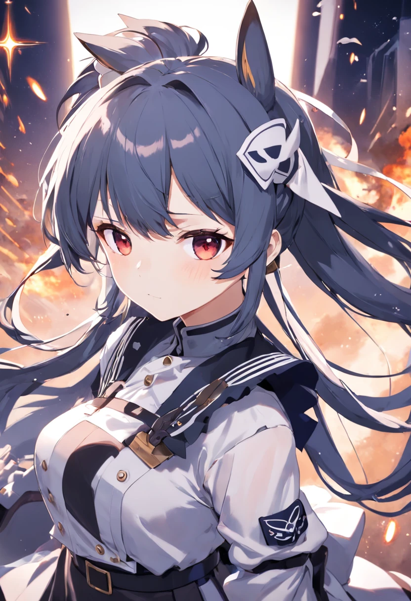 Anime characters with eyes and hair of different colors are posing for photos, girls frontline style, Kantai collection style, anime style like fate/stay night, from girls frontline, azur lane style, Epic anime style, :14 80s anime style, Two different characters, anime maid ss military, anime visual style, Anime girls, anime art style