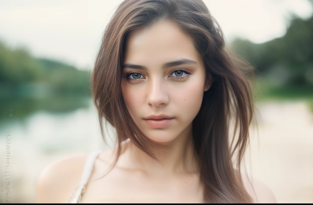 8K,Best quality, masterpiece, ultra high res, (photorealistic:1.4), raw photo, (Authentic skin texture:1.3), (film grain:1.3), (selfie angle), slim girl,beautiful detailed eyes and face,masterpiece, best quality,close-up,upper bod,