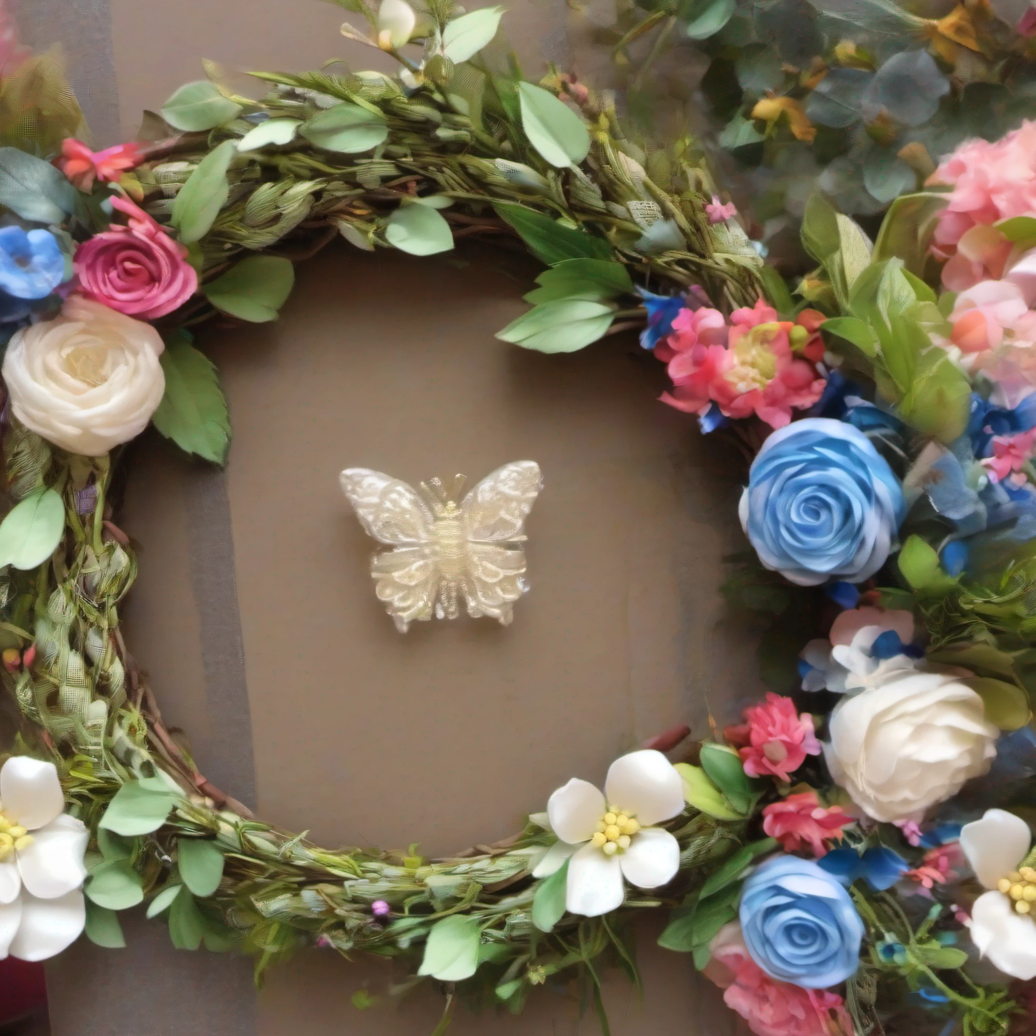 ((Rings made by weaving flowers、Flower wreath)):1.9