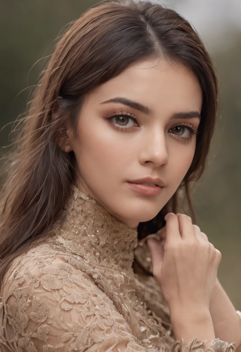 indian, ((Top Quality, 8K, masterpiece: 1.3)), , Focusing: 1.2, Perfect Body Beauty: 1.4, butt: 1.2, (Layered hairstyles: 1.2)), (Dark Street: 1.3), highly detailed face and skin textures, s whole body, Fair eyes, full photo, Long legs are visible,