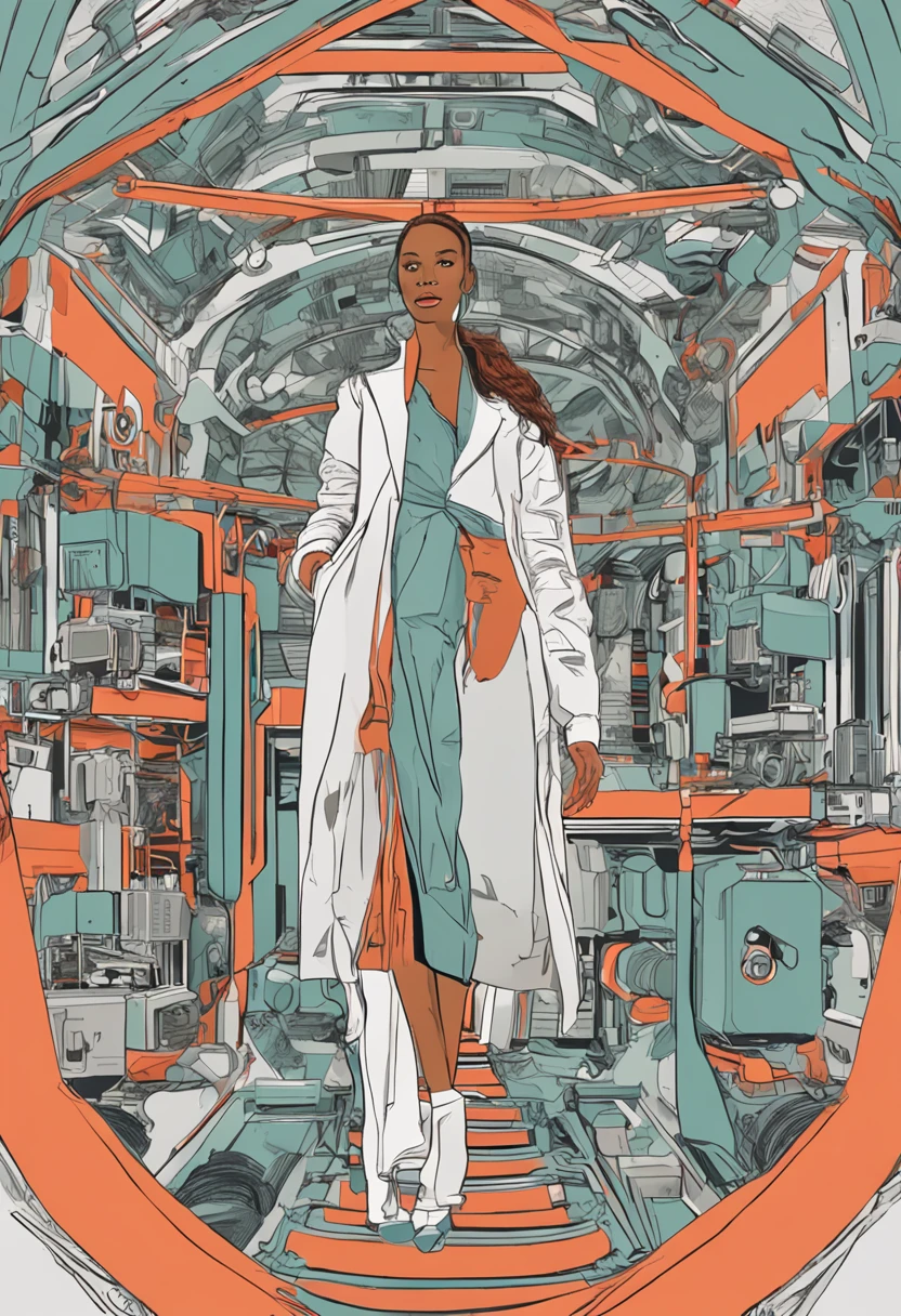 Tech fashion，Easily decompress advertising drawings