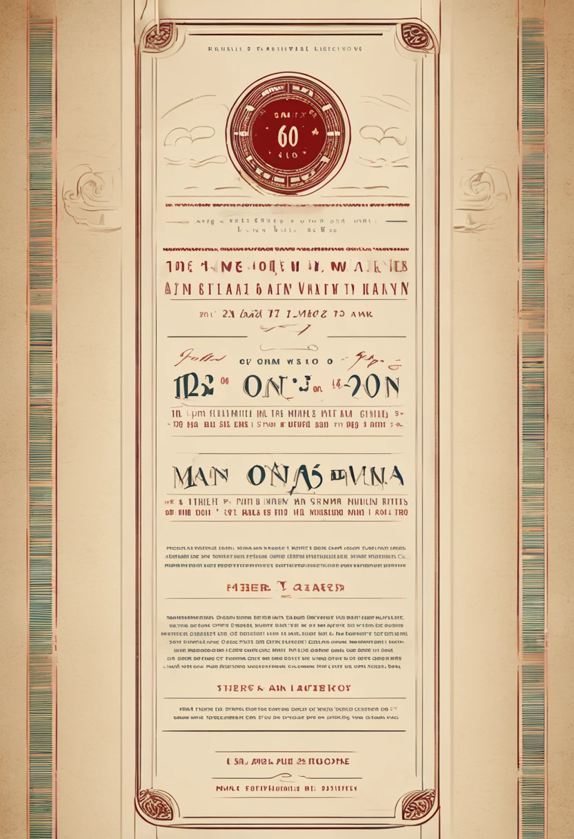 Create a marriage invite that combines the look and feel of an airline ticket. The design should be minimalistic but with a touch of luxury.