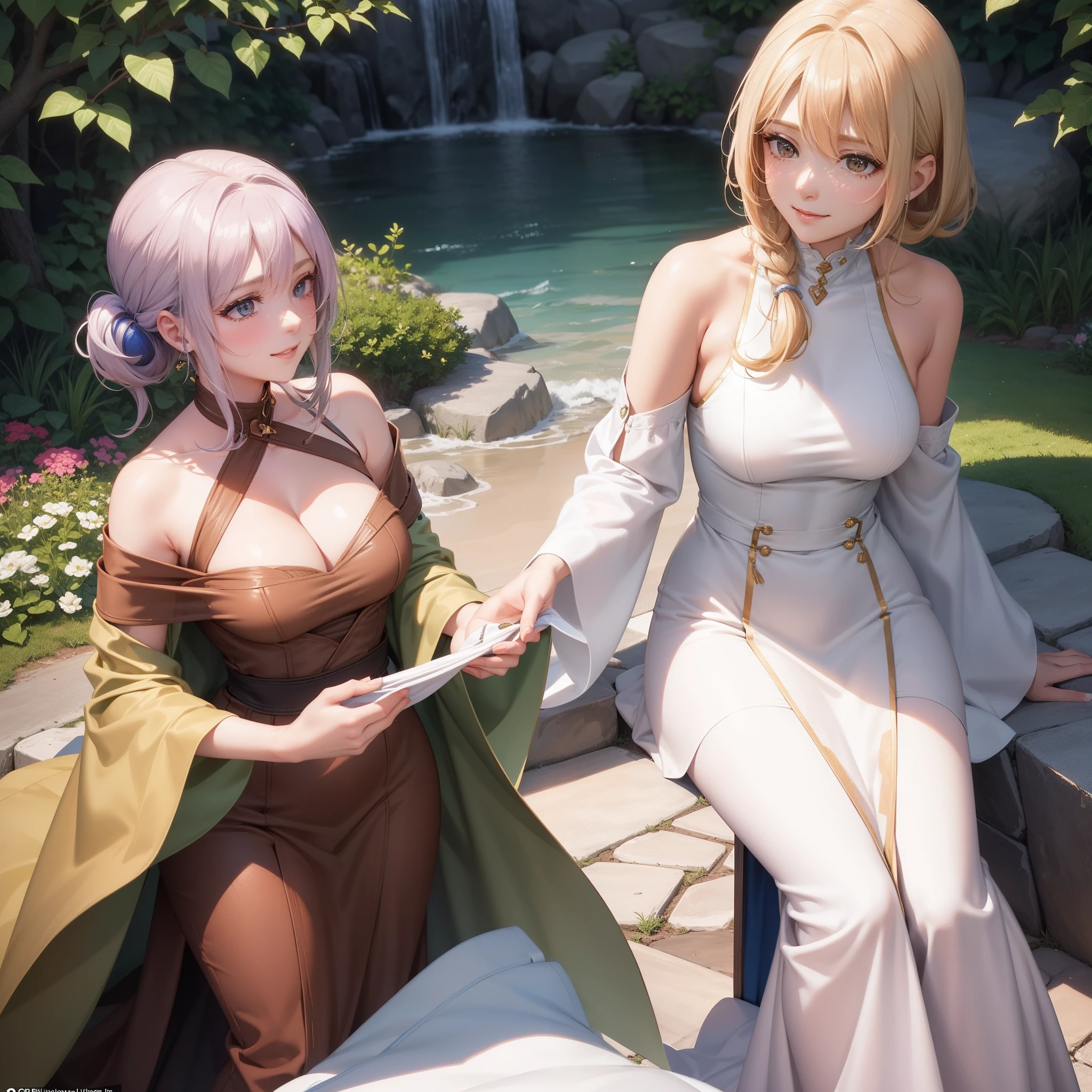 In the final episode, she stands out with her relaxed and confident appearance. She has a gentle and warm gesture when she takes the time to listen and share with others. She herself carries understanding and kindness, expressed through her loving eyes and gentle smile.