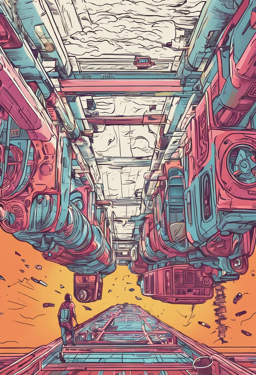 Back to Future 2，DeRonine，Time Machine，Gallop through the sky
