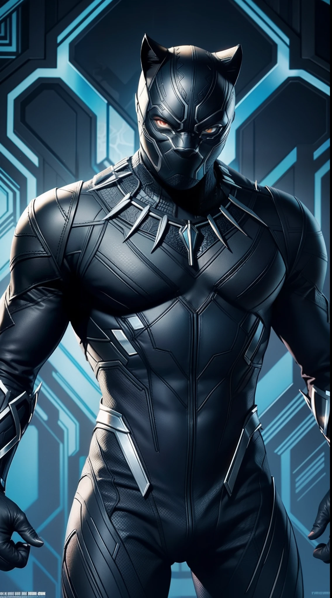 Black panther jersey design