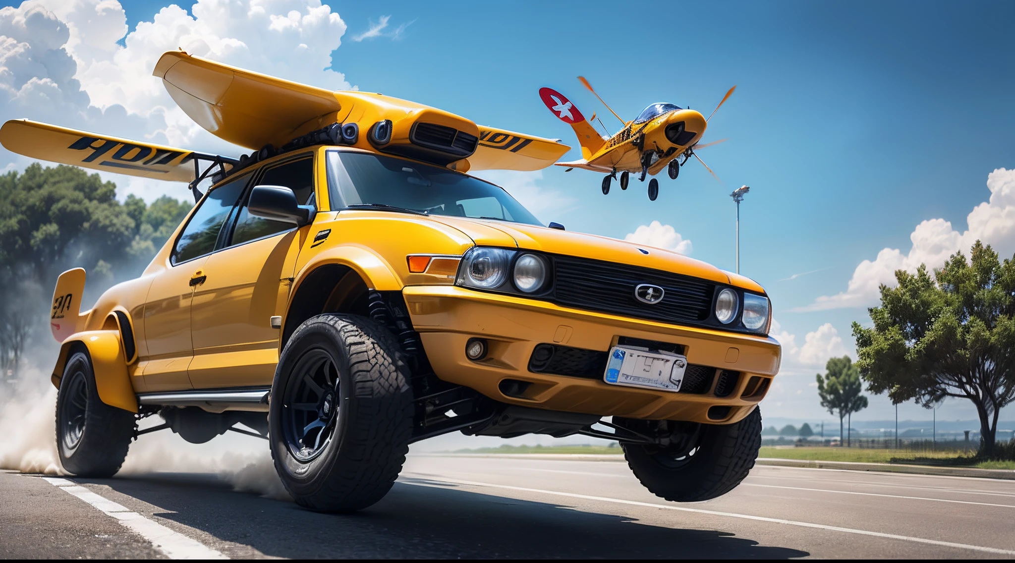 A flying car