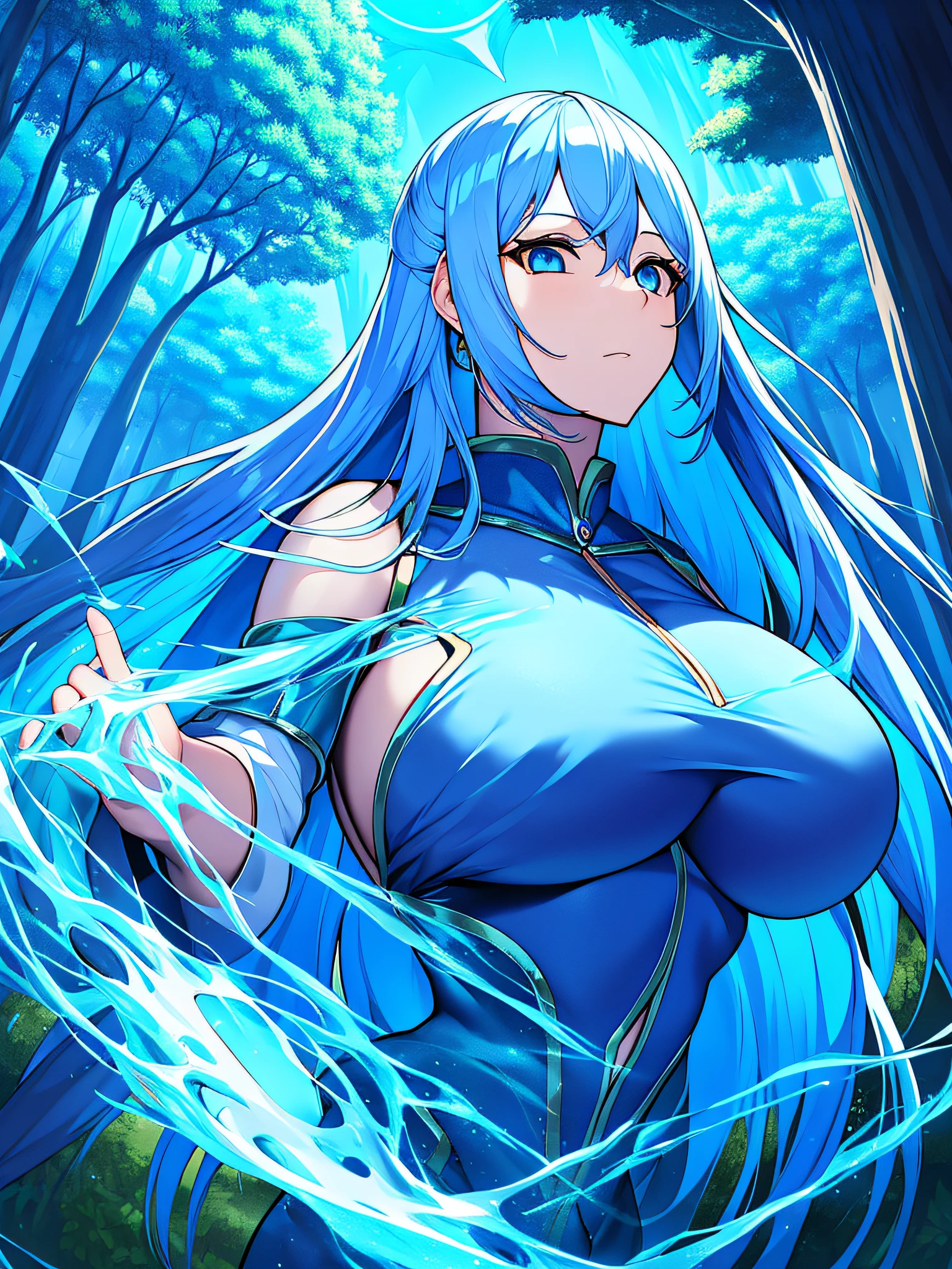​masterpiece++、top-quality++、ultra-definition++、ultra-definition++、4k++、8k++、from side、（Background Focus）++、Sexy Clothes Woman Cast Spell On Blue Colossal Blue Dragon with Trees Destroying City、Blue breasts blue dragon rune with overgrown trees、The magic of the blue big breasts blue dragon with overgrown trees、Book flying blue big breasts blue dragon overgrown with trees、Blue breasts blue dragon magician with overgrown trees、Blue breasts blue dragon goddess with overgrown trees、detailed fantasy art、fantasy art style、Blake Beautiful ancient blue tree overgrown big breasts blue dragon witch、Queen of big breasts blue dragon overgrown with blue trees、Fantasy Art Behans、Colossal breasts blue dragon magician overgrown with beautiful blue trees、Colossal breasts blue dragon magician overgrown with beautiful blue trees、Fragments of a huge breasts blue dragon overgrown with shiny floating blue trees、Colossal breasts blue dragon magic circle overgrown with blue trees、 Colossal breasts blue dragon spark overgrown with dazzling blue trees、Colossal breasts blue dragon chain overgrown with blue trees、Colossal breasts blue dragon overgrown with blue trees、Colossal breasts blue dragon hair blowing with blue trees、Blake Isekai Beautiful、Colossal breasts blue dragon crown overgrown with blue trees、Detailed clothing、Mischievous aura、Bewitching face、tall body、Mature body、seductive body、爆乳、detailed beautiful faces、detailed shiny eyes、Detailed skin、Full body break、detaileds、realisitic、4K highly detailed digital art、octan render、bio luminescent、BREAK8K resolution concept art、真实感、Mappa Studio、​masterpiece、top-quality、Official Art、illustratio、Ligne Claire、(cool_color)、perfect-composition、absurderes、Fantasia、Focused、thirds rule