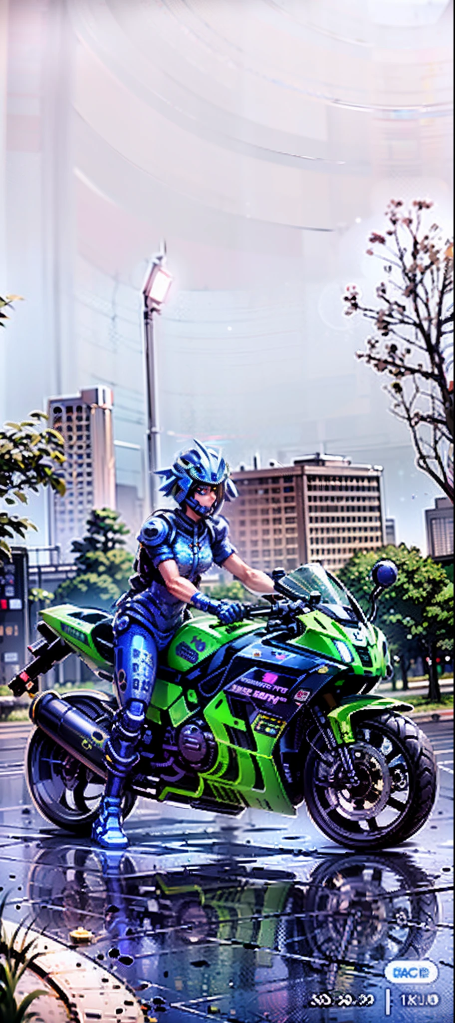 arafed man in a helmet and protective gear on a motorcycle, point of view of visor wearer, helmet on face, wearing helmet, reflection of phone in visor, wearing a round helmet, beautiful blue armet helmet, wearing a helmet, motorcycle helmet, holding helmet, helmet visor smashed, snout under visor, without helmet, modern helmet
