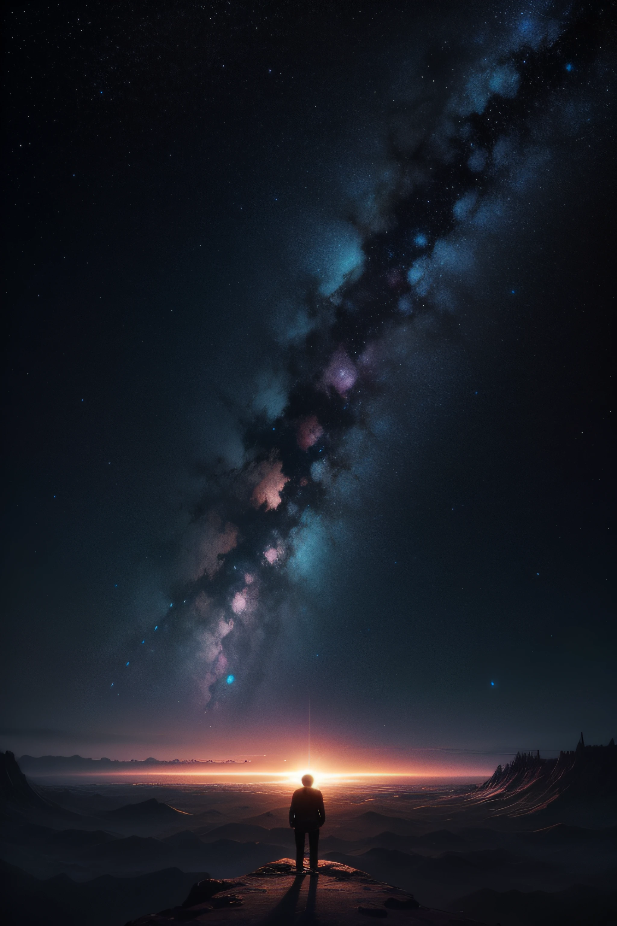 Vast starry sky，NOhumans，