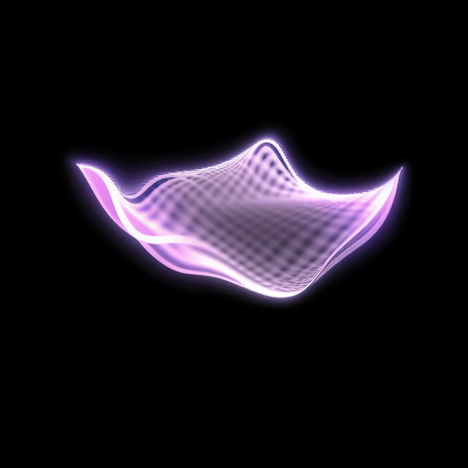 Generate a close-up cloth simulation of the artwork, Use Houdini's algorithm to generate lines and meshes, Exhibit realistic ripple structures and parametric flows, Enhance the fractal wave effect of lines, Get Houdini's cloth simulation and mesh root elements。