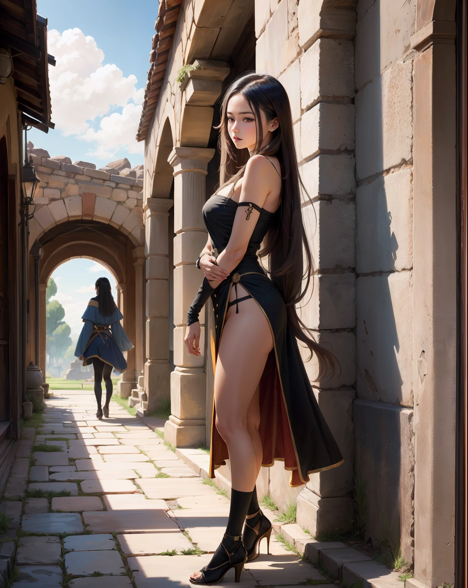 Rin drawn in great detail々Shishi Face、Beautiful eyes drawn down to the smallest detail、NSFW、the morning sun、((Punkish Girl))、The wind is blowing、Girl Rin all very detailed々Shishi Face、Beautiful eyes drawn down to the smallest detail、NSFW、the morning sun、((Punkish Girl))、The wind is blowing、Girl Naked、barechested、((Nothing is worn))、fullnude、Naked 14 years old、fullnude、８Head and body、a small face、A slender、half-opened mouth、Very skinny、Luxury、skinny、tiny chest,Ribs、discreet breasts、Smaller chest、small tits、beauty legs、Constricted waist、dented belly、Model body type、Beautiful hair、Backgrounds that look like real photos、(((Head-to-toe frame-in)))、((low angles))、bare-legged、Soak up the sunshine、outside of house、Clear vision、(((One leg is a thigh boot、One leg is a short boot)))、(((Thigh strap for only one leg)))、((Running Coming))、Stand on one leg、Troubled face、Embarrassed face、Crowded、(((Lead to dog collar)))、A devastated world、Century、Doomsday view、Fallout、madmax、wasteland、Sand and dust、Fighting tribes、tribe、tail、G-Shock、((((baddest))))、((opposition party))、