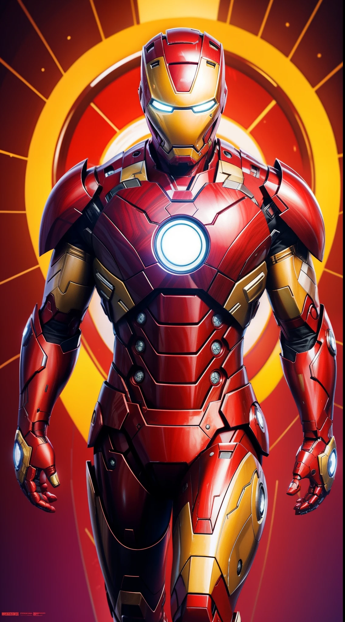 Iron Man Каратель из комиксов Marvel, Masterpiece, Best Quality, abstract, Psychedelic, Neon, (honeycomb pattern), (creative:1.3), Sy3, SMM, fantasy00d