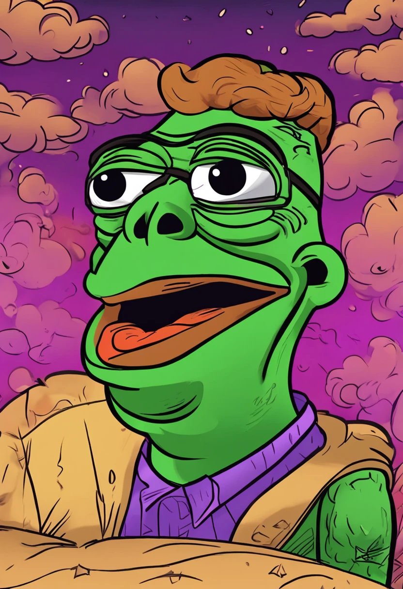 Mentally retarded pepe