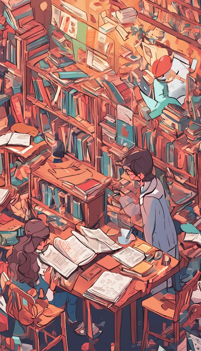 As a world-class illustrator,I am honored to design a theme for you《The Literature Club recruits new students》Poster illustration。Below is the on-screen description I designed based on the background information of the project:
Screen description:
This illustration has bright colors and vibrant scenes,It shows the charm of the literary society。In the center of the picture is a huge book,The page glows brightly,Illuminate the darkness around you。This symbolizes that the Literature Club is a platform for bringing together various literary and artistic activities,Bring knowledge and inspiration。
The book is surrounded by a crowd of energetic students,They wore T-shirts from literary clubs of different colors,stands for diversity and inclusion。They came together,Some are reading books,Some people are writing,Someone is talking about literature。This expresses the friendship between members of the literary community、collaboration,Share the love。
in the lower left corner of the screen,There is a magic inkwell,The ink in the ink bottle forms a variety of gorgeous words and patterns,Symbolizes the magic and creativity of literature。Next to the inkwell is a quill pen,Represents the tools of writing and creation。
in the right corner of the screen,It showcases gorgeous and colorful landscapes,Like a blooming flower、Flying pages and birds, etc。This symbolizes the beauty and infinite possibilities of literature,Fascinating。
Enfim,At the bottom of the screen is a job posting for the Literary Club,Include time、Location and contact details,Let the audience get more information。
Then the illustrations come to life、Characterized by creativity and diversity,It aims to attract more students interested in literature to join the literary club,Inspire their love and exploration of literature。