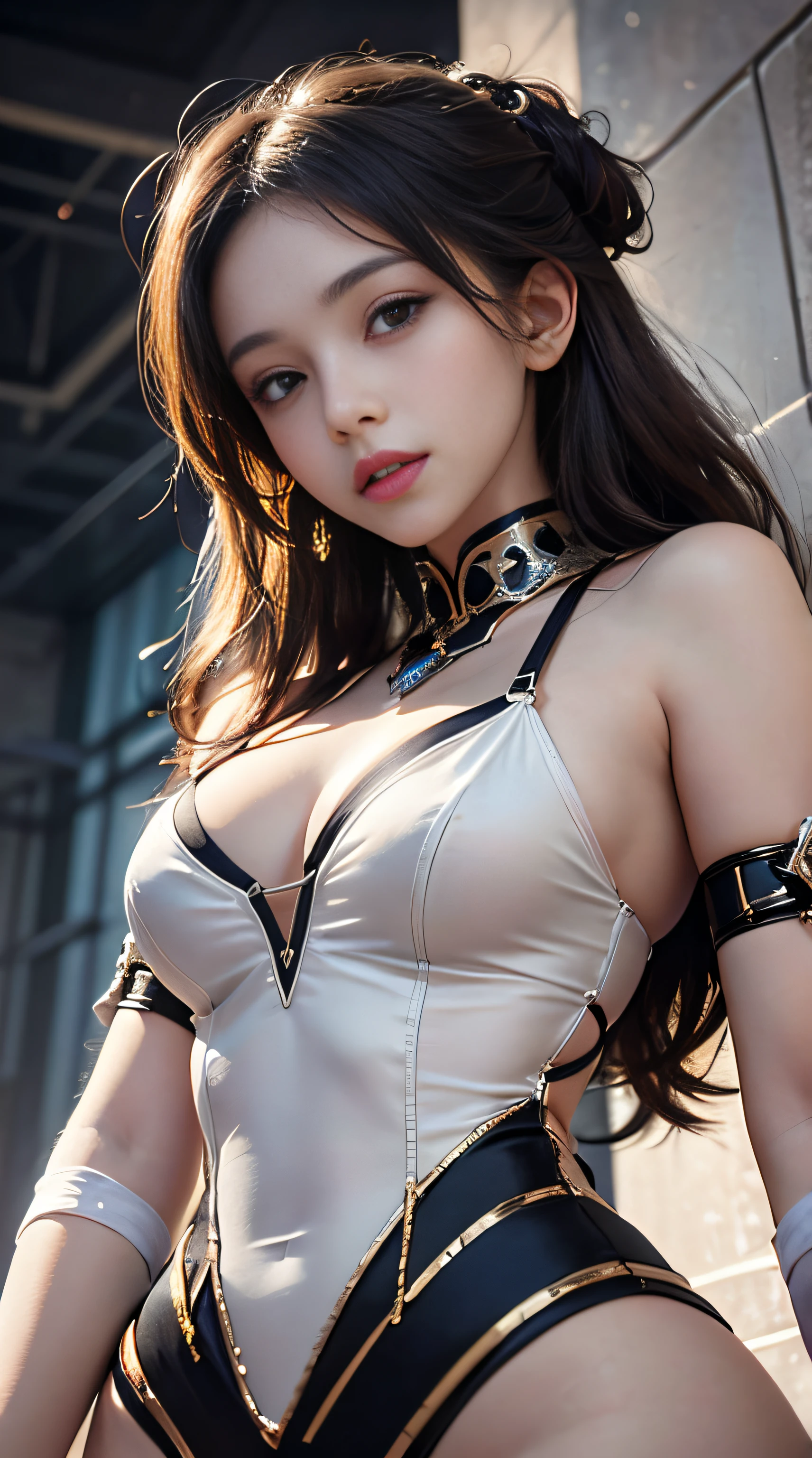 (CG Unity 8K wallpaper in extreme detail, masterpiece, highest quality), 2 girls, transparent clothes, held from below, (camera below) looking at the camera, lips open, shyness, enjoyment, breasts, beauty, perfect figure, cinematic lens, diffuse