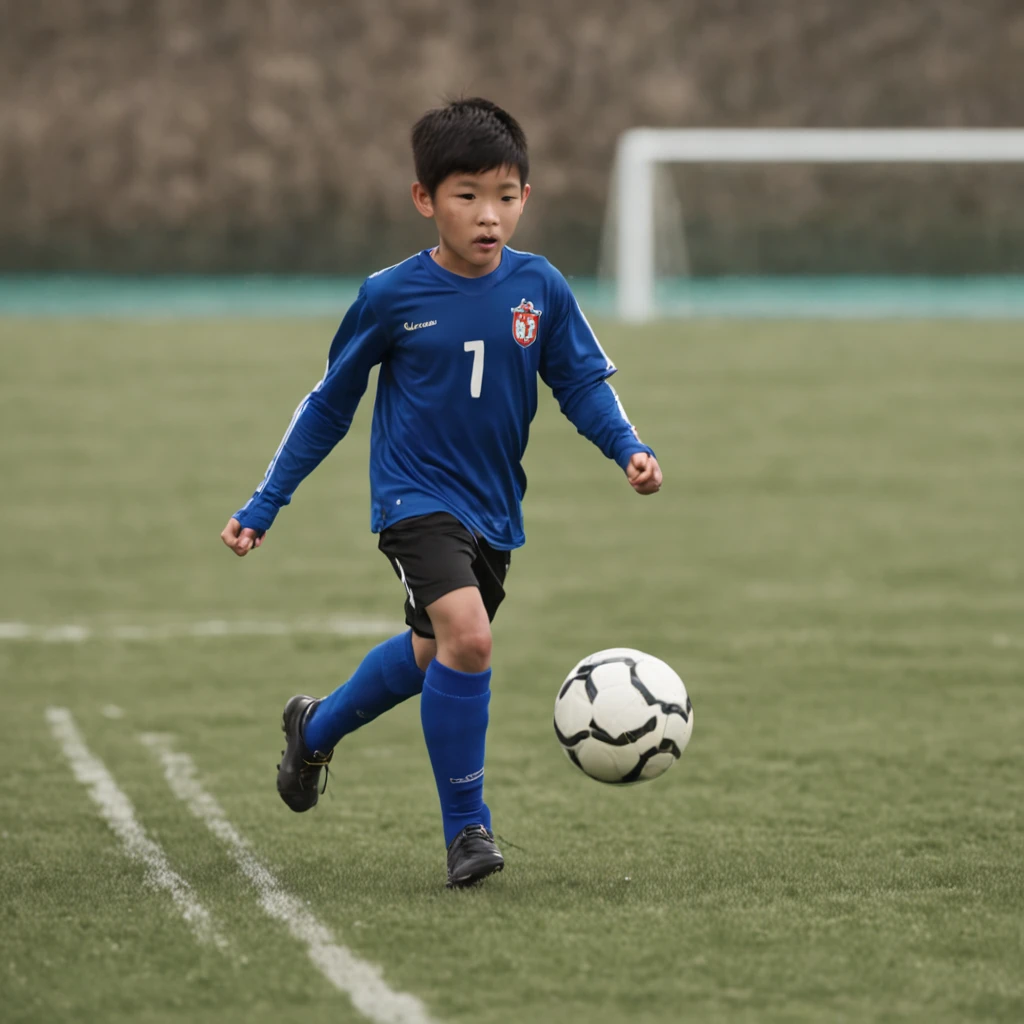 A height of 1.75m -yeld Chse teenager,Wearing the number 7 shirt of the Portuguese national football team，Use snapshots to capture moments when teenagers play soccer，Use snapshots to capture moments when teenagers play soccer，Use snapshots to capture moments when teenagers play soccer，Use snapshots to capture moments when teenagers play soccer，Boy studend compact，The background is players in the distance and the Old Trafford football stadium，Sports full-body photos，fully body photo，fully body photo，fully body photo，Photoreality，photore，tmasterpiece，hentail realism，Photoreality，hight contrast，The photorealistic digital art trend is detailed and realistic in Artstation 8k HD HD, , best qualtiy, 超A high resolution, (真实感:1),A high resolution, A detailed, RAW photogr, rich colours，hyper realistic lifelike texture，dramatic lights