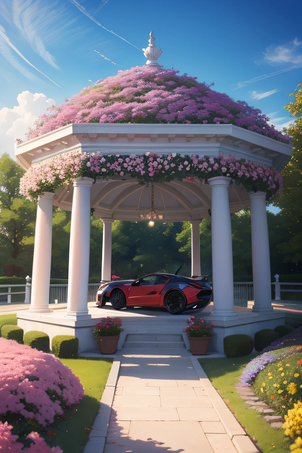 Park a sports car