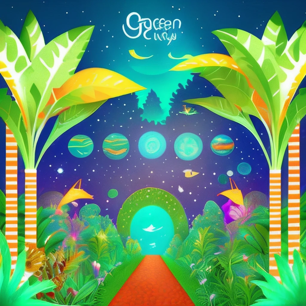mdjrny-pprc，green jungle