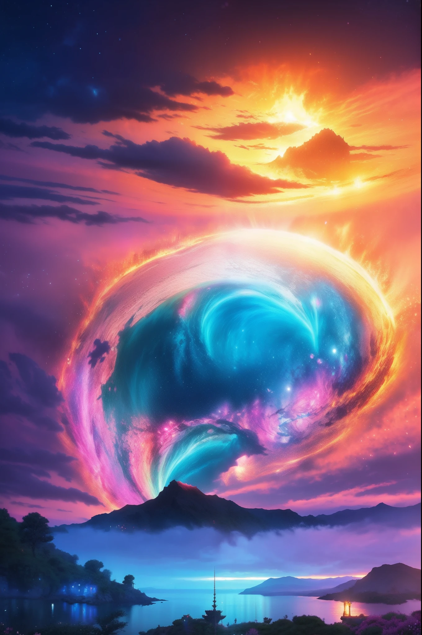 pixel game《dragon quest》,Game character design,(cavalier:1.4),In pink,dream magical,Thick clouds,surrounded by cloud,16-bit pixels