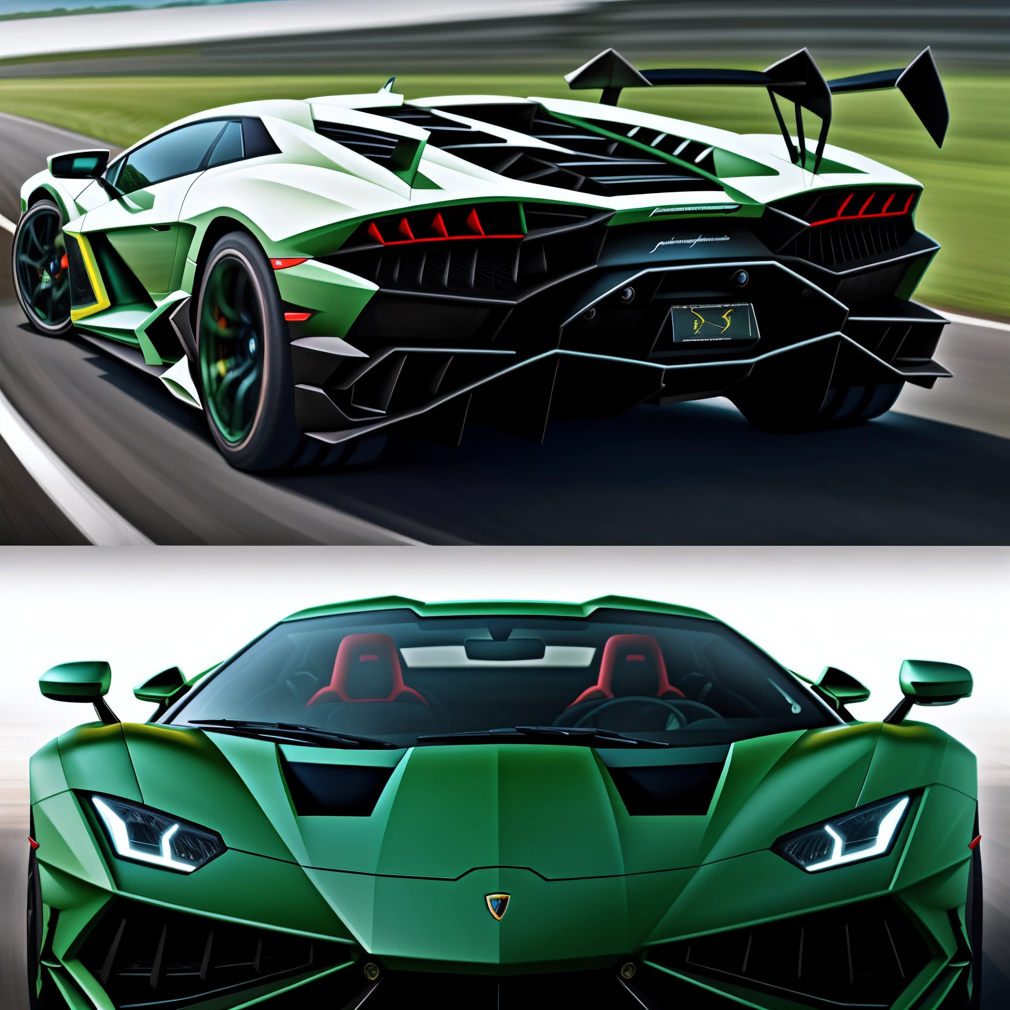 Supercar of the future,Such as Lamborghini