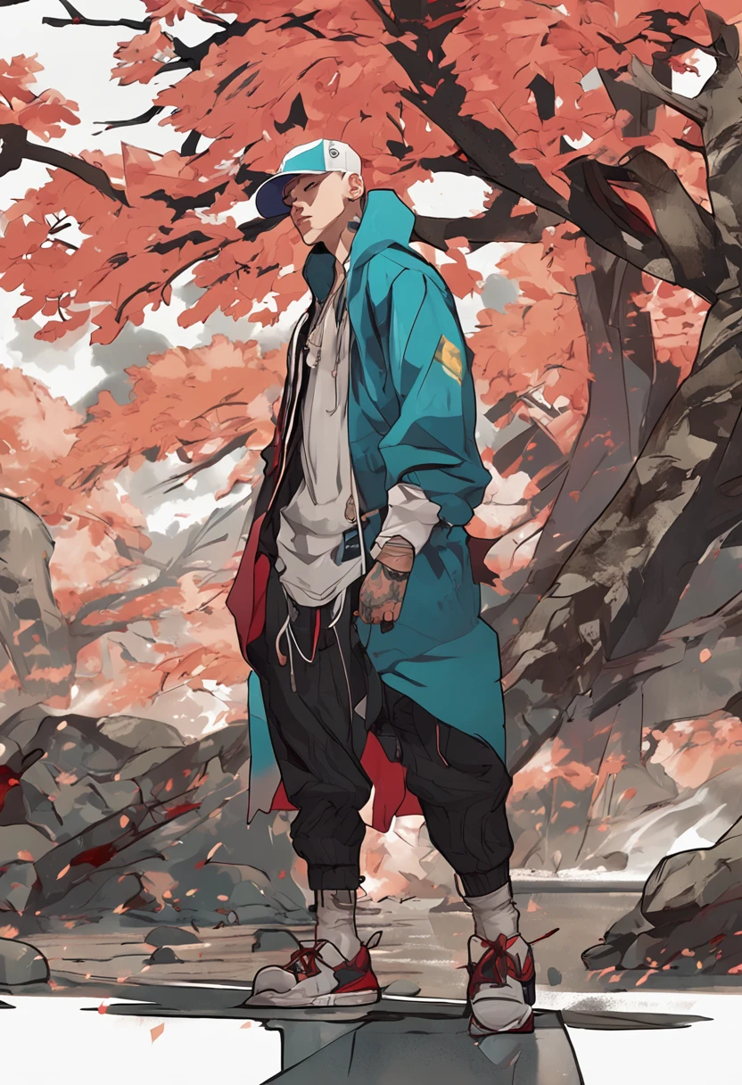 eminem,Genshin painting style