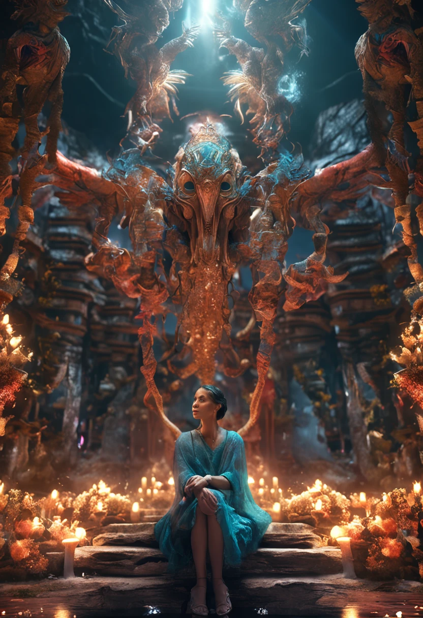 "the original god"CG wallpaper master work，Engaging graphics，Delicate and delicate depiction，An intoxicating magnificent scene，Fantastic light and shadow effects，Brilliant and colorful colors，Beautiful and romantic atmosphere，A mysterious character who blends in with the world，Gorgeous skill special effects，Shocking battle scenes，The power of the magical elements，Evoke a thirst for adventure and an endless imagination。
