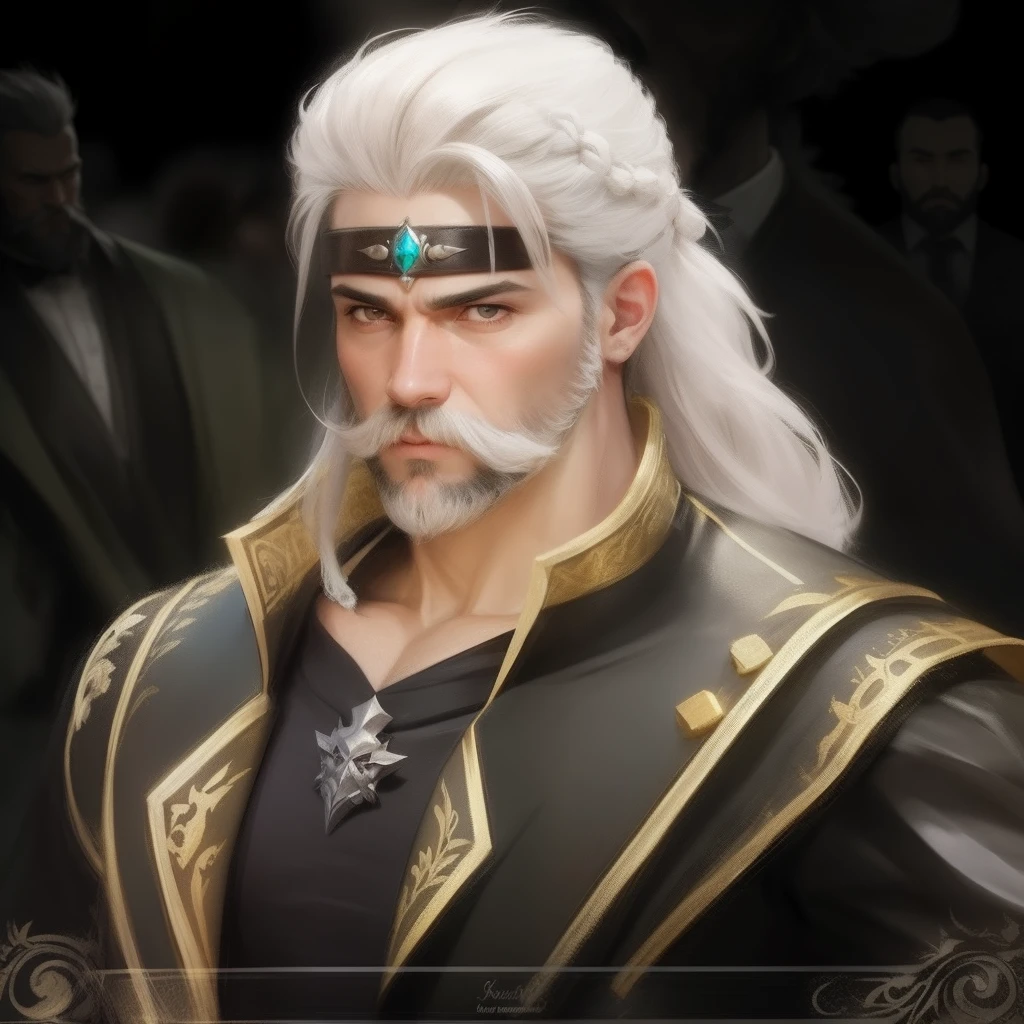 White beard