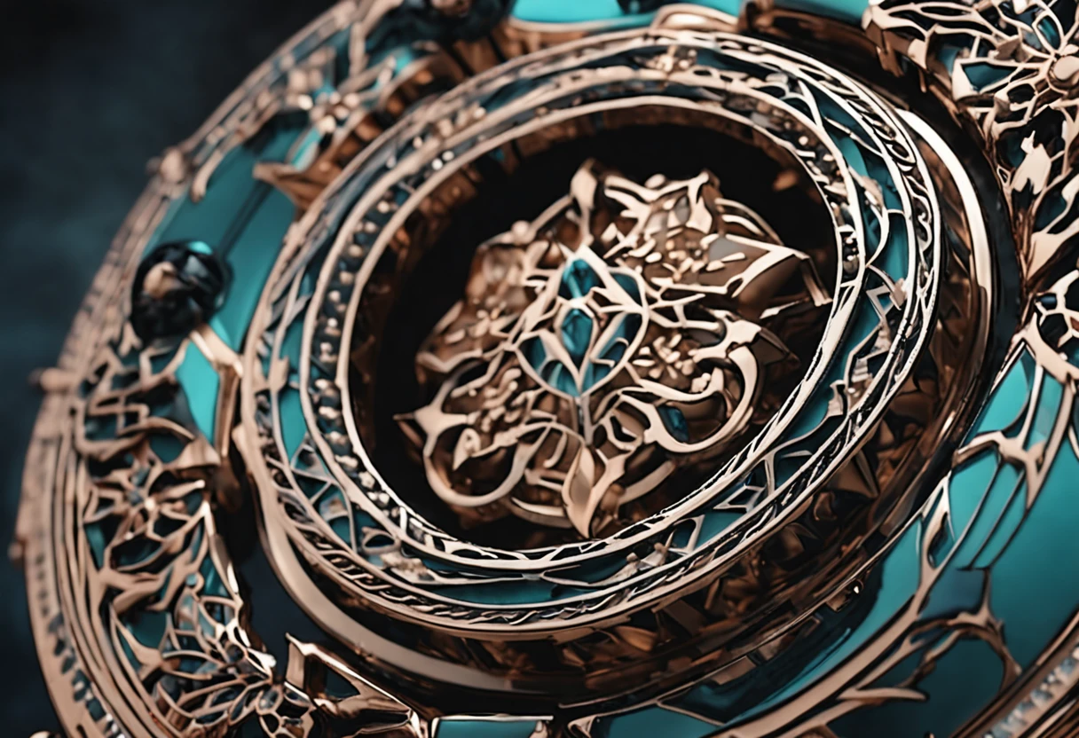 "a unique and exquisite ring with intricate details, reflecting elegance and craftsmanship."