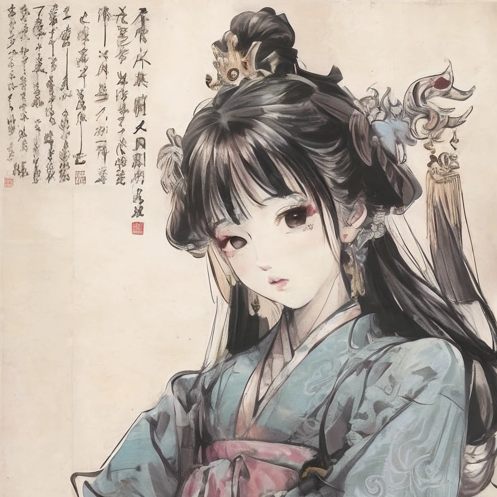 Tang Sanzang and the king of his daughter's country