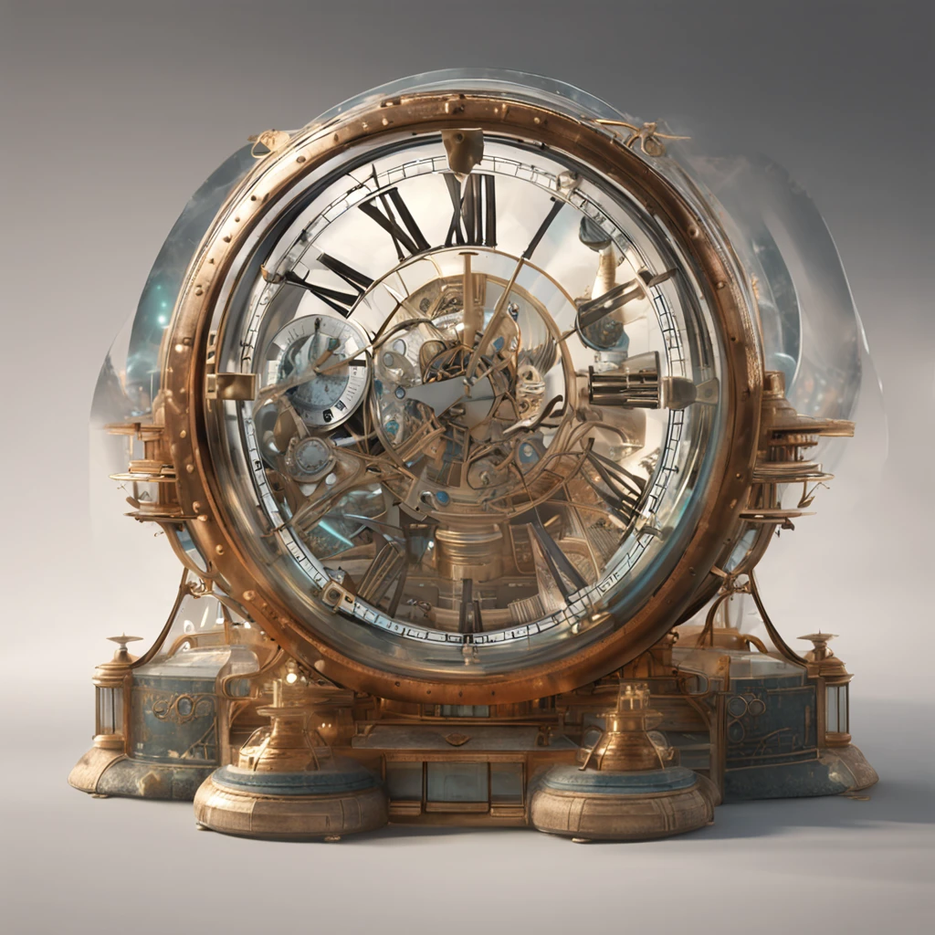 arafed image of a clock with a tardist and a tardist, Time Travel Theme, ancient mystical time lord, Travel in Time, time travelers, Time travel, time traveler, Time traveling, Time traveling machine, the time no longer exists, time warp, Beeple and Jean Giraud, Background time vortex, time machine